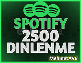 ⭐ 2500 Premium Dinlenme | Garantili - Spotify