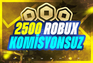 ⭐2500 ROBUX | KOMİSYONSUZ⚡JET HIZINDA ⭐