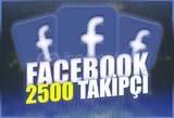 [2500] SAYFA/PROFİL TAKİPÇİ FACEBOOK