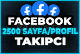 ⭐[2500 Sayfa/Profil Takipçi] + GARANTİ | OTO⭐