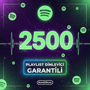 2500 SPOTİFY PLAYLİST DİNLEYİCİ( GARANTİLİ )