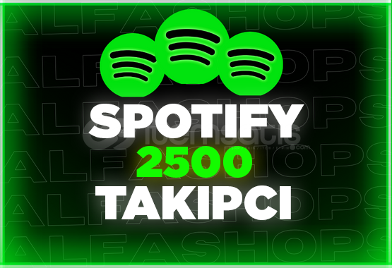 2500 Spotify Takipçi | Playlist/Profil 2500 Spotify Takipçi | Playlist/Profil