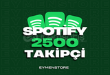 2500 Spotify Takipçi | Playlist/Profil