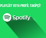2500 Spotify Takipçi | Playlist/Profil