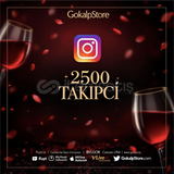 2500 TAKİPÇİ INSTAGRAM 
