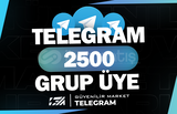 2500 Telegram Üye - HIZLI BÜYÜME