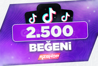 ⭐ 2500 Tiktok Beğeni [Garantili] ⭐