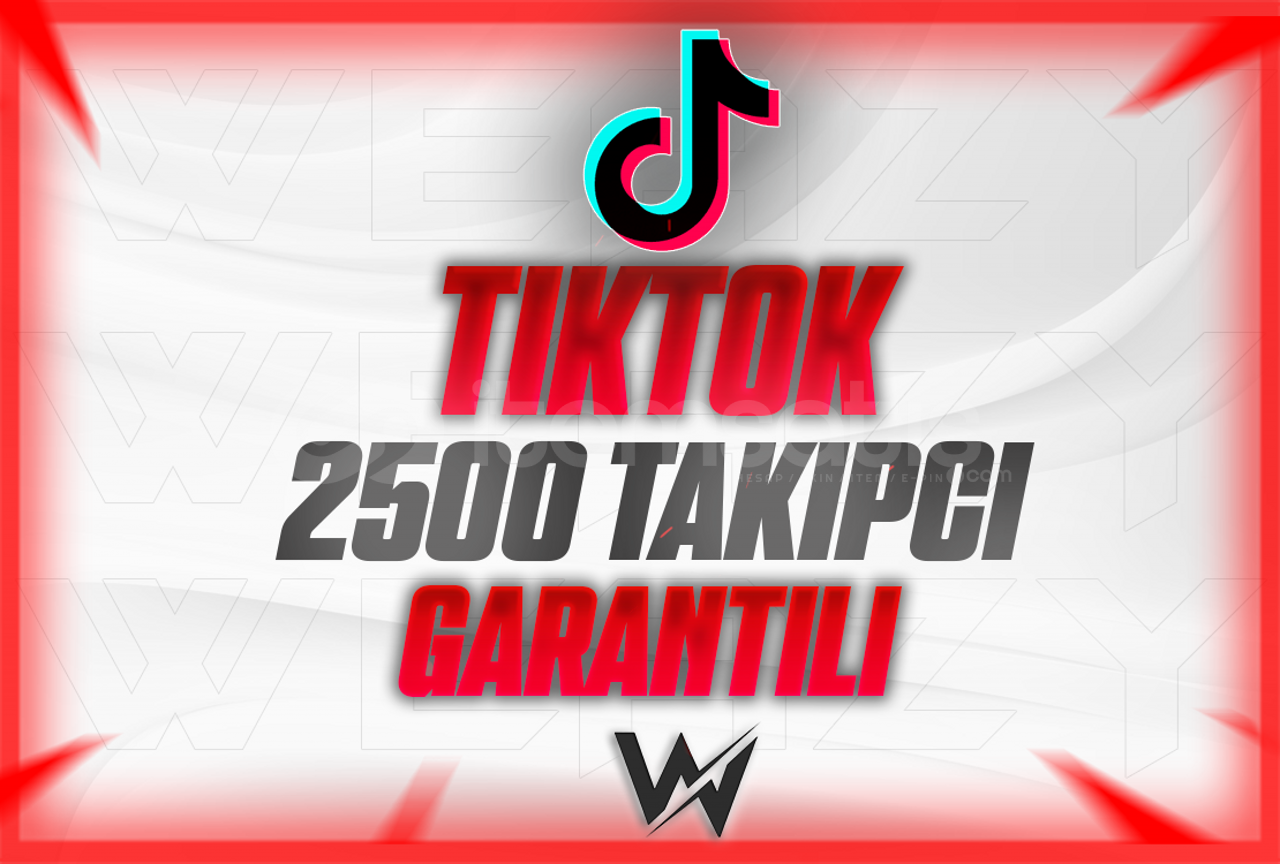 2500 TİKTOK TAKİPÇİ | GARANTİLİ KALITELI 2500 TİKTOK TAKİPÇİ | GARANTİLİ KALITELI