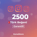 2500 TÜRK BEĞENİ GARANTİLİ 