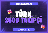 ✨2500 TÜRK TAKİPÇi GARANTİLİ✨