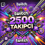 2500 Twitch Takipçi | 30 GÜN GARANTİ