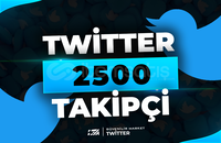 2500 Twitter Takipçi - KEŞFET ETKİLİ