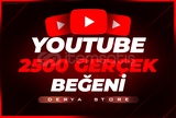 2500 Youtube Beğeni - HIZLI GELİŞİM