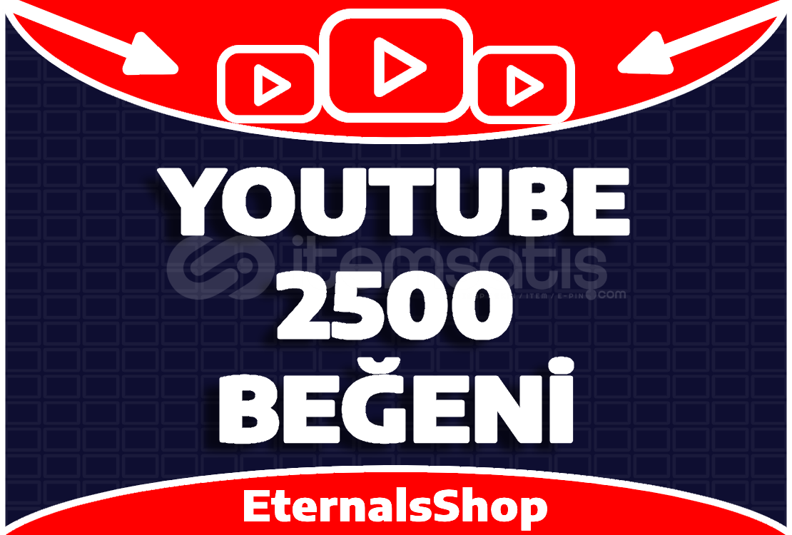 2500 Youtube Beğeni - HIZLI GELİŞİM 2500 Youtube Beğeni - HIZLI GELİŞİM
