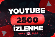 ⭐️2500 Youtube İzlenme - HIZLI BÜYÜME⭐️