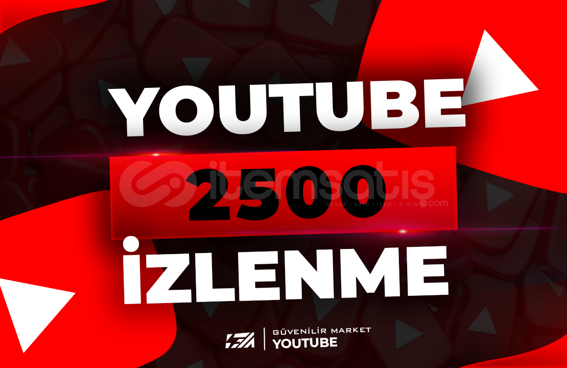 ⭐ 2500 Youtube İzlenme - KEŞFET ETKİLİ⭐  ⭐ 2500 Youtube İzlenme - KEŞFET ETKİLİ⭐