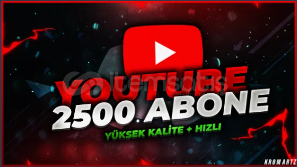 2500 Youtube Takipçi