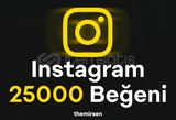 25000 BEĞENİ INSTAGRAM