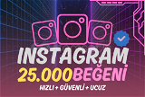 +25000 Beğeni Instagram