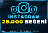 25.000 GERÇEK BEĞENİ | GARANTİLİ | INSTAGRAM