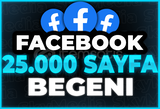 ⭐[25.000 Gerçek Sayfa Beğeni] + GARANTİ | OTO⭐