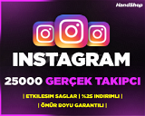25000 Instagram Gerçek Takipçi | GARANTİLİ ⭐