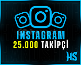 25000 Instagram Gerçek Takipçi | GARANTİLİ