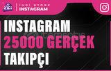 25000 İnstagram Gerçek Takipçi - KEŞFET