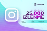 25.000 İnstagram İzlenme