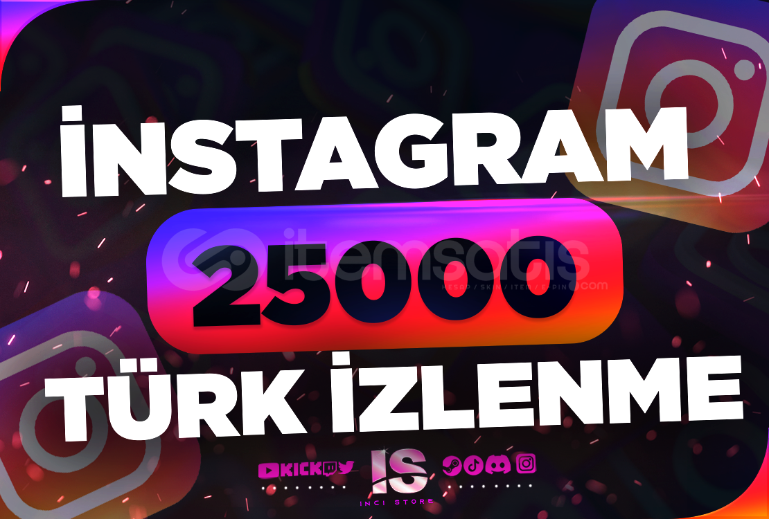⭐25000 İnstagram Türk İzlenme - KEŞFET ETKİLİ⭐ ⭐25000 İnstagram Türk İzlenme - KEŞFET ETKİLİ⭐