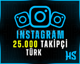25000 Instagram Türk Takipçi | GARANTİLİ