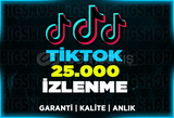 25.000 İzlenme TikTok | Garanti | ANLIK