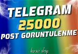 25000 TELEGRAM GÖRÜNTÜLENME GARANTİLİ