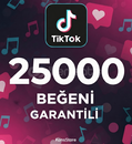 25000 TİKTOK BEĞENİ ( GARANTİLİ )