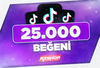 ⭐ 25.000 Tiktok Beğeni [Garantili] ⭐