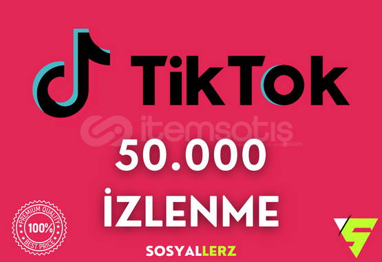 50.000 Tiktok izlenme / KEŞFET ETKİLİ 50.000 Tiktok izlenme / KEŞFET ETKİLİ