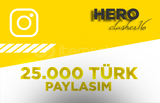 ⭐(25000 TÜRK PAYLAŞIM) INSTAGRAM⭐