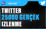 25000 Twitter İzlenme - KEŞFET ETKİLİ