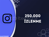 250.000 Instagram İzlenme