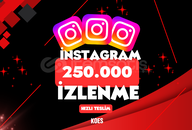 ⭐ [DÜŞMEZ] İNSTAGRAM 250.000 İZLENME ANINDA⭐