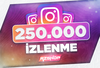 ⭐ 250.000 İzlenme İnstagram [Garantili] ⭐