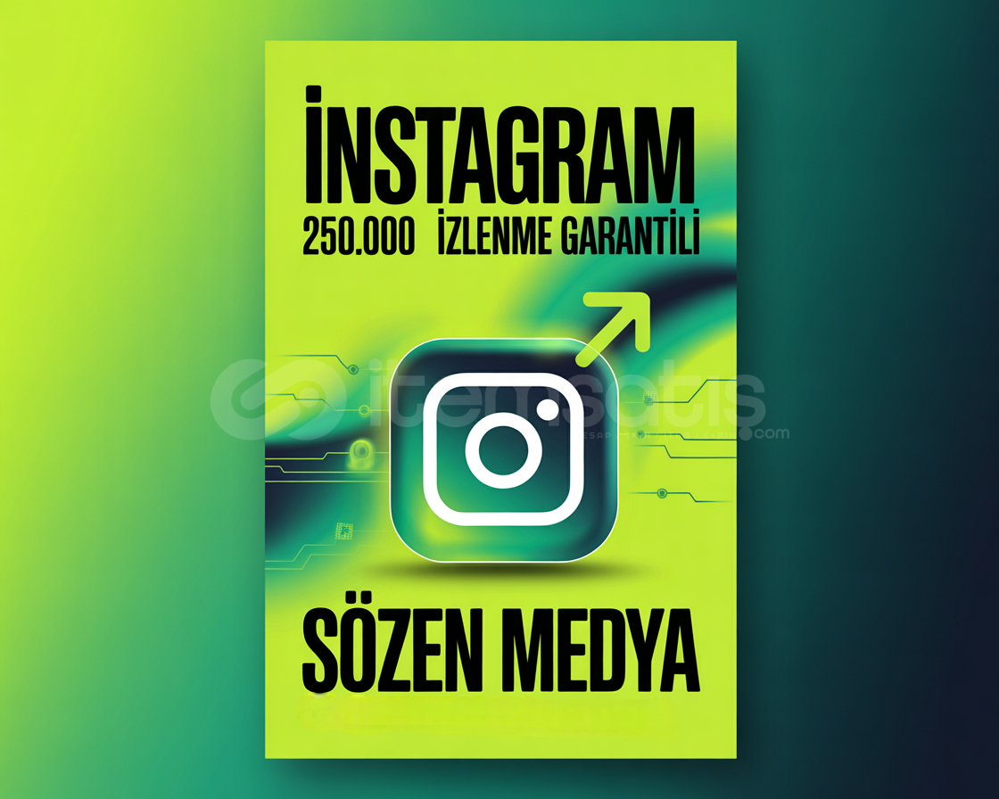 250.000 İZLENME İNSTAGRAM HIZLI GÖNDERİM 250.000 İZLENME İNSTAGRAM HIZLI GÖNDERİM