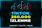 250.000 İzlenme TikTok | Garanti | ANLIK