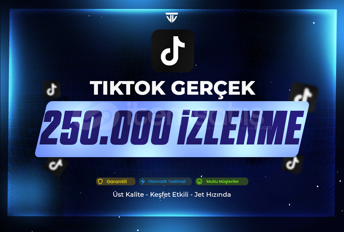 250.000 Tiktok İzlenme | Garanti | Jet Hızında 250.000 Tiktok İzlenme | Garanti | Jet Hızında