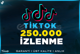 250.000 İzlenme TikTok | Garanti | #1