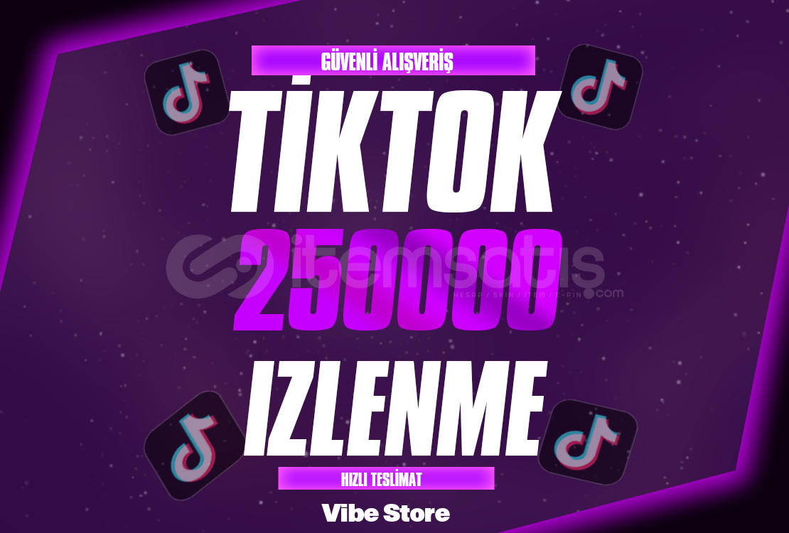 250.000 TikTok İzlenme - ANINDA 250.000 TikTok İzlenme - ANINDA