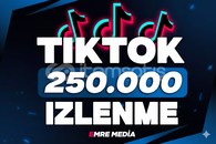 ⭐ 250.000 Tiktok İzlenme [Garantili]⭐