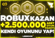 ✨ 2.500.000+ ✅ Hazır Oyun Paketi ⭐