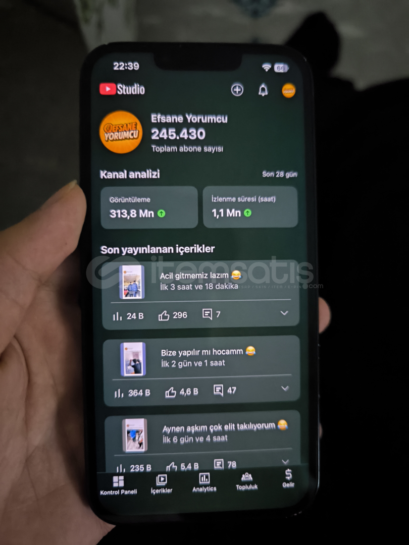 250bin aboneli short kanalı (ünlü tikli)