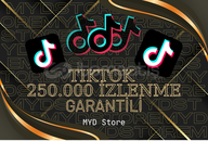 250K Kaliteli İzlenme - Hızlı Teslimat